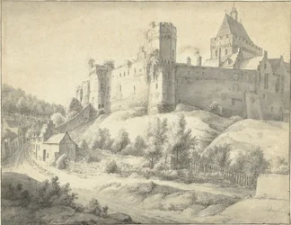 Vue du Valkhof à Nimègue