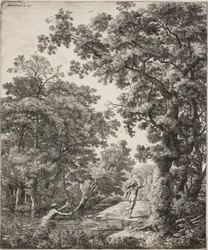 Paysage avec Alphée et Aréthuse