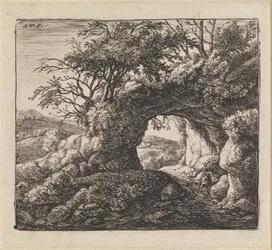 Paysage avec sentier