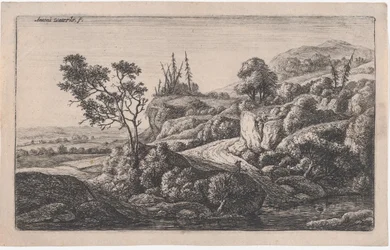 Chemins menant à un ruisseau, 17ème siècle
