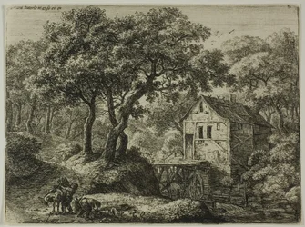 Le moulin dans le bois