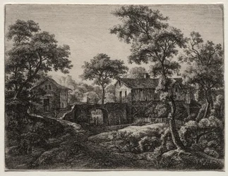 Douze paysages (H.95-106): La porte
