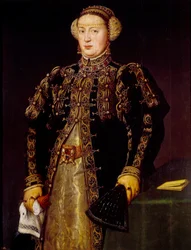 Portrait de Catherine de Castille (1507-1578), épouse de Jean III de Portugal