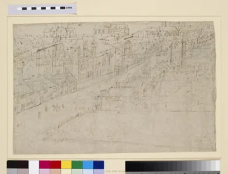 Borough High Street avec St. Mary Overy, de 