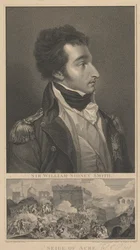 Amiral William Sidney Smith et le siège de Saint-Jean-d