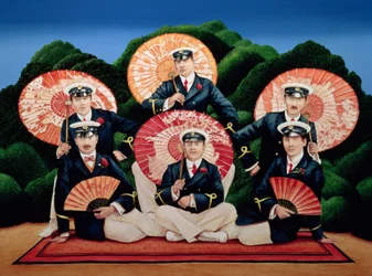 Marins avec des parapluies, 1995