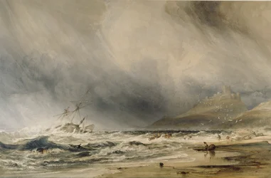 Château de Bambourough, 1852