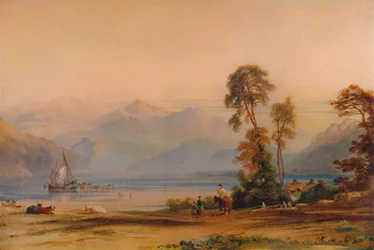 Vue de Snowdon depuis Tremadoc, vers 1842, 1935