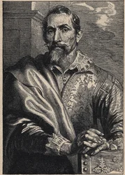 Portrait de Synders (Franciscus Snyders) (Frans Snyders ou Snijders) 1579-1657 par Anthony van Dyck