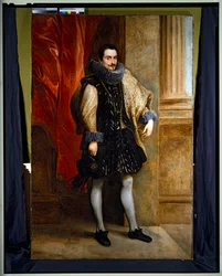 Portrait en pied, noble génois