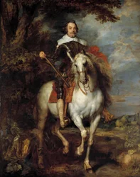 Portrait équestre de Don Francisco de Moncada (1586-1635), comte d