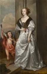 Lady Mary Villiers, future duchesse de Richmond et Lennox (1622-1685), avec Charles Hamilton, Lord Arran, vers 1637