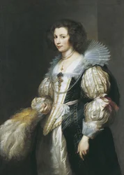 Portrait de Maria de Tassis (1611-1638), vers 1629-1630 (huile sur toile)