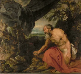 Saint Jérôme, peint lorsque Van Dyck travaillait dans l