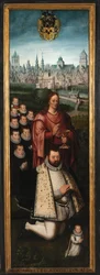 Portrait de Juan Pardo II et de ses épouses Anna Ingenieulandt et Maria Anchemant