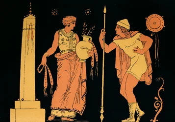 Électre et Oreste, 1880