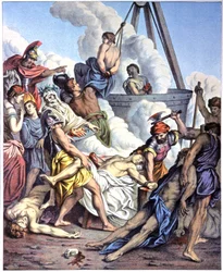 Martyr des Macchabées, milieu du 19e siècle (illustration)