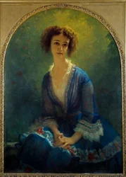 Portrait de la Comtesse Eugène Pastré, née Céline de Beaulaincourt