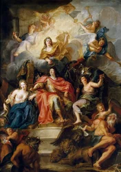 La glorification de Louis XIV