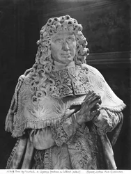 Tombe de Jean-Baptiste Colbert de Torcy 1619-83, détail de Colbert, c.1685-1687 (détail)