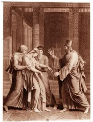 Esther devant Assuérus, illustration de 