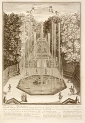 Les Trois Fontaines, Versailles, 1714