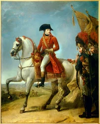 Portrait équestre de Napoléon Bonaparte