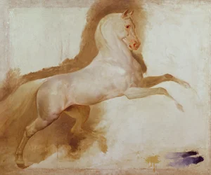 Cheval de Joachim Murat, vers 1832