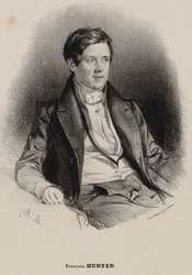 Portrait du pianiste et compositeur Franz Hünten