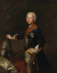 Portrait de Frédéric II de Prusse en prince héritier