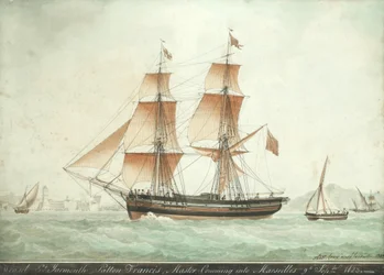 La Fouine entre à Marseille, 9 septembre 1823