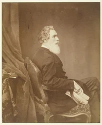 Sans titre (Homme dans une chaise, profil)