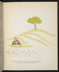 Le Renard, illustration tirée du « Petit Prince », par Antoine de Saint-Exupéry