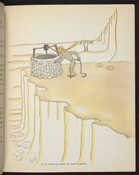 Le Petit Prince au puits, illustration de 