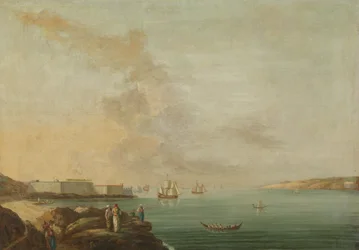 Vue des Dardanelles