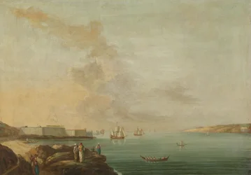 Vue des Dardanelles