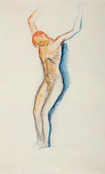 Anton Faistauer Crucifixion Étude r