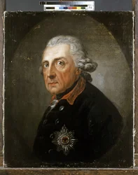 FRÉDÉRIC II de Prusse "Le Grand" Roi de Prusse (1712-1786)