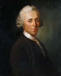 Portrait de Christian Fürchtegott Gellert 1715-1769, vers 1769