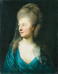 Portrait de Johanna Henriette Louise, comtesse de Bestucheff-Rumin, née von Carlowitz (1717-1787) (?)