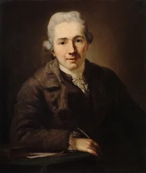 Le philosophe et écrivain Johann Jakob Engel 1741-1802, 1773