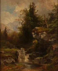 Paysage dans le Salzkammergut
