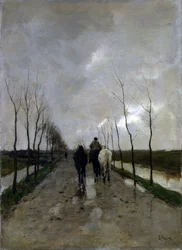 Une route hollandaise