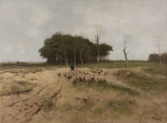 Sur la lande près de Laren