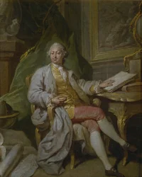 Portrait de L. Henninger, années 1760
