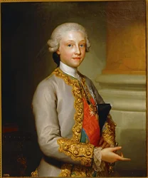 Infant Gabriel de Bourbon … (painting on canvas)