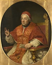 Portrait du pape Clément XIII (1693-1769)
