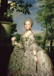 Portrait de Marie-Louise de Bourbon (1751-1819)