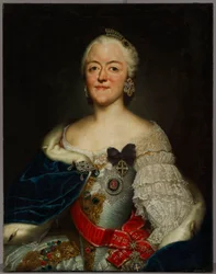 Portrait de Marie-Antoinette, électrice de Saxe