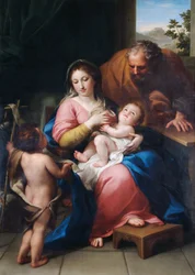 La Sainte Famille avec l